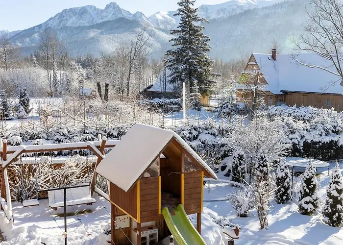 Topor Apartament Rodzinny Z Kominkiem I Placem Zabaw Koscielisko Zakopane